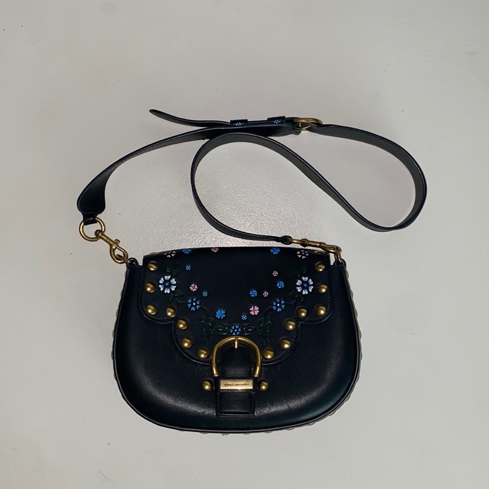 Marc Jacobs floral studded purse